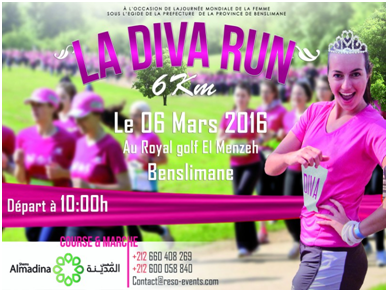 Running & Walking Women Event: â€œLa Diva Runâ€